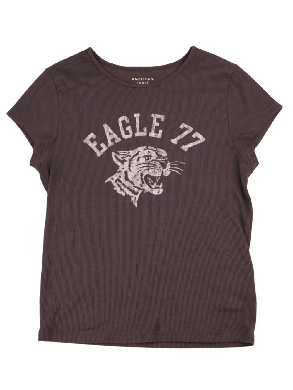 American Eagle Eagle 77 Ribbed Baby Tee Medium